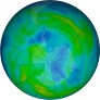 Antarctic ozone map for 2024-05-07